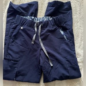 Figs Tema Performance Wide Leg Cargo Scrub Pants